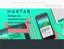 Tablet Screenshot of magtab.com
